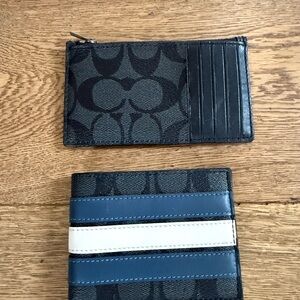 Coach Wallet and Card Holder Set